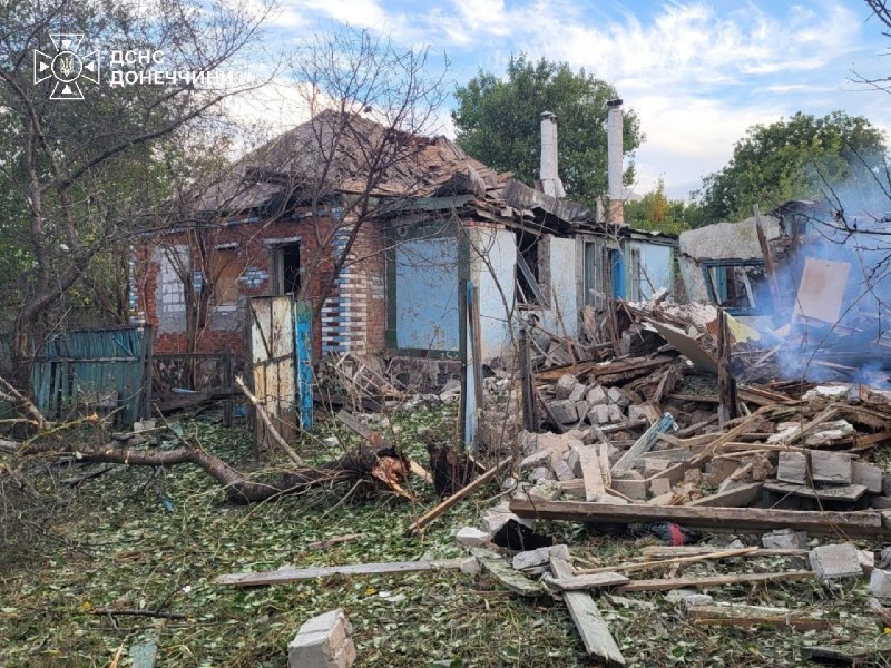#Донеччина: внаслідок російських обстрілів поранена людина
▪Краматорський район від вечора до ранку перебував під ворожим вогнем #Донеччина: внаслідок російських обстрілів поранена людина
▪Краматорський район від вечора до ранку перебував під ворожим вогнем