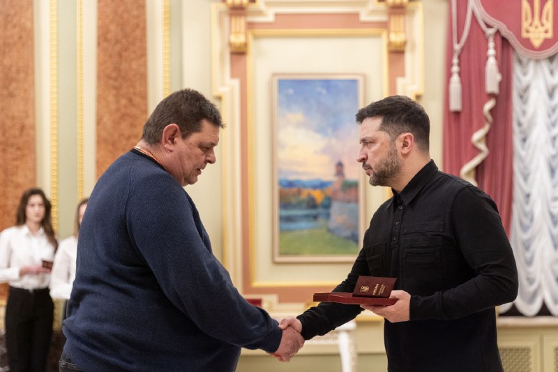 ⚡️Президент України Володимир Зеленський відзначив атомників з нагоди професійного свята ⚡️Президент України Володимир Зеленський відзначив атомників з нагоди професійного свята