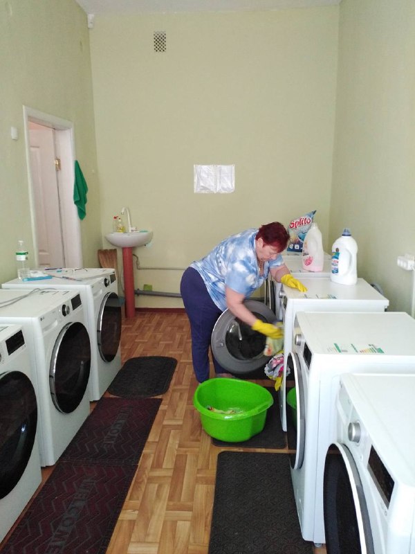 Понад дві сотні жителів Білозерської громади з початку року скористалися місцевою соціальною пральнею. Понад дві сотні жителів Білозерської громади з початку року скористалися місцевою соціальною пральнею.
