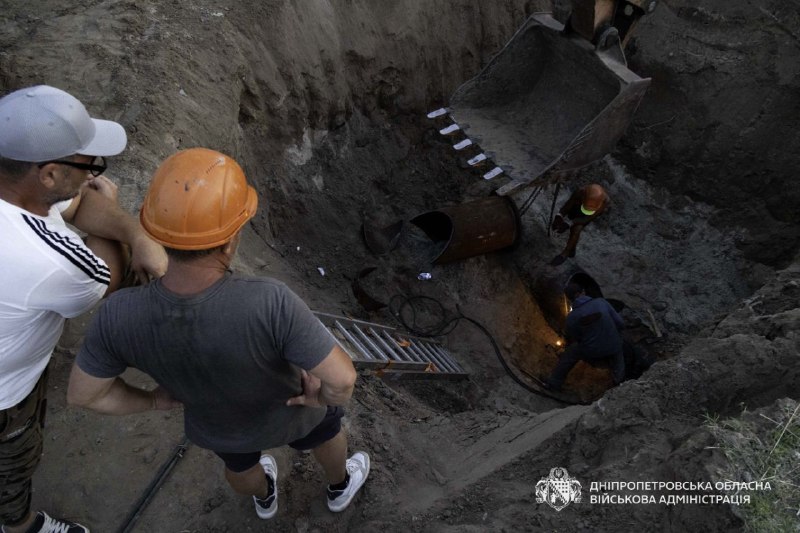 💧Цілодобово триває підключення Марганецької та навколишніх громад до альтернативного джерела водопостачання 💧Цілодобово триває підключення Марганецької та навколишніх громад до альтернативного джерела водопостачання