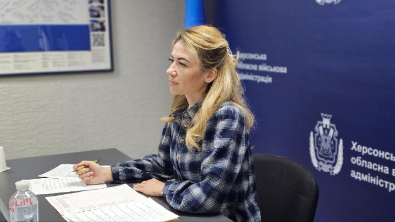 Заступниця начальника Херсонської ОВА Ольга Малярчук провела нараду з керівниками військових адміністрацій... Заступниця начальника Херсонської ОВА Ольга Малярчук провела нараду з керівниками військових адміністрацій...