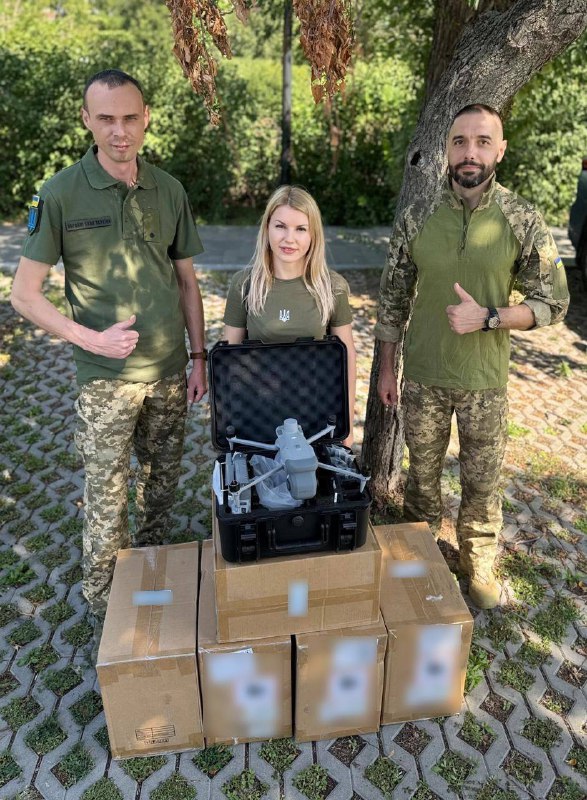 ✔️Допомагаємо воїнам, які захищають Харківщину.
Передали 5 високотехнологічних безпілотників DJI Matrice 4T для... ✔️Допомагаємо воїнам, які захищають Харківщину.
Передали 5 високотехнологічних безпілотників DJI Matrice 4T для...