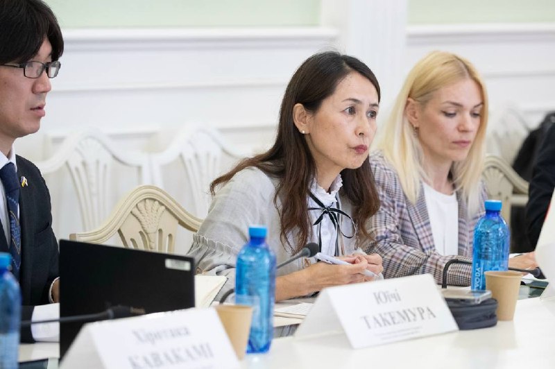 Зустрівся у столичній мерії з делегацією Японського агентства міжнародного співробітництва JICA на чолі зі старшою віце-президенткою Юко Міцуї. Зустрівся у столичній мерії з делегацією Японського агентства міжнародного співробітництва JICA на чолі зі старшою віце-президенткою Юко Міцуї.