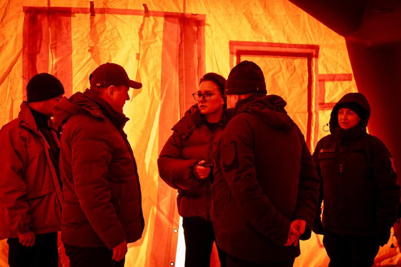 Перевірили роботу пунктів незламності на лівому березі Києва та у Київській області Перевірили роботу пунктів незламності на лівому березі Києва та у Київській області