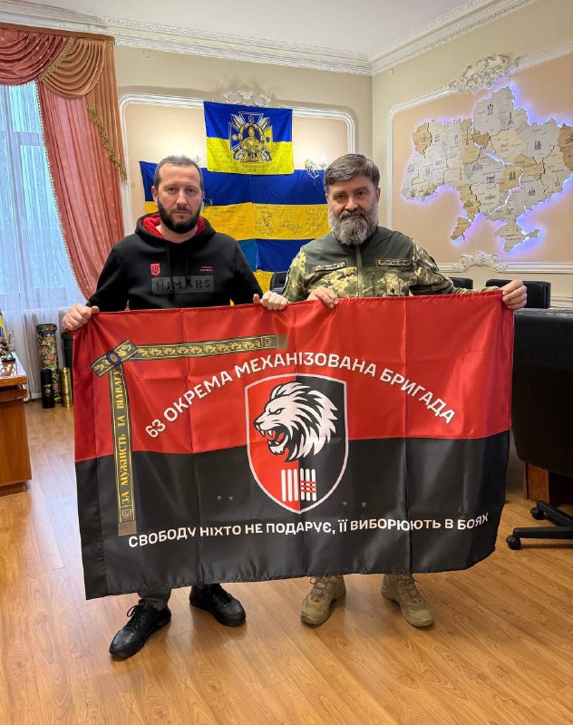 Мав честь зустрітися з діючим військовослужбовцем 63-ї окремої механізованої бригади Мав честь зустрітися з діючим військовослужбовцем 63-ї окремої механізованої бригади