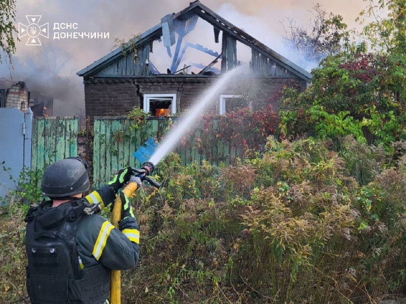 #Донеччина: внаслідок російських обстрілів поранена людина
▪Краматорський район від вечора до ранку перебував під ворожим вогнем #Донеччина: внаслідок російських обстрілів поранена людина
▪Краматорський район від вечора до ранку перебував під ворожим вогнем