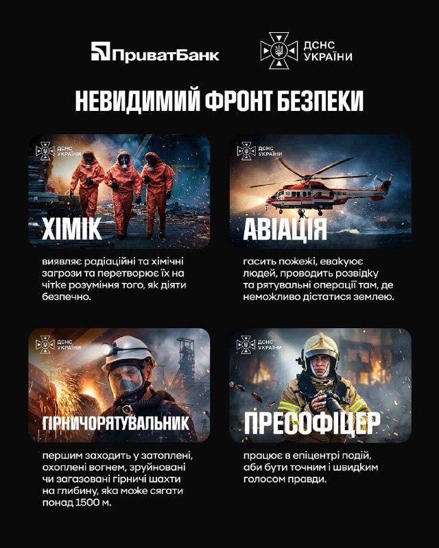 До Дня рятівника ПриватБанк разом із ДСНС України створили колекцію скінів «Сміливі рятувати» — про людей До Дня рятівника ПриватБанк разом із ДСНС України створили колекцію скінів «Сміливі рятувати» — про людей