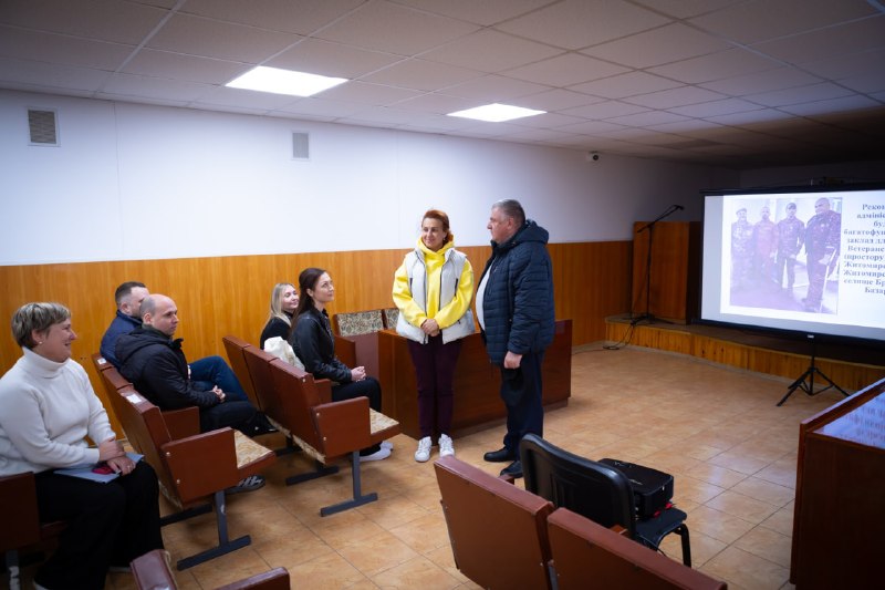 Житомирщина продовжує впровадження ветеранської політики на місцях. В рамках робочого візиту Міністерки у... Житомирщина продовжує впровадження ветеранської політики на місцях. В рамках робочого візиту Міністерки у...