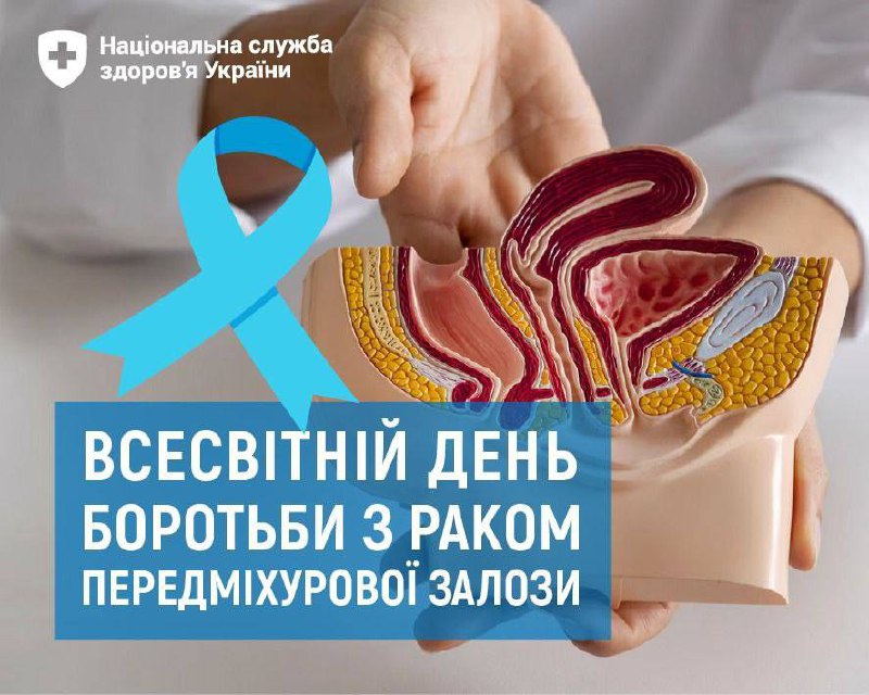 📌 11 червня — Всесвітній день боротьби з раком передміхурової залози
Цей день покликаний нагадати 📌 11 червня — Всесвітній день боротьби з раком передміхурової залози
Цей день покликаний нагадати