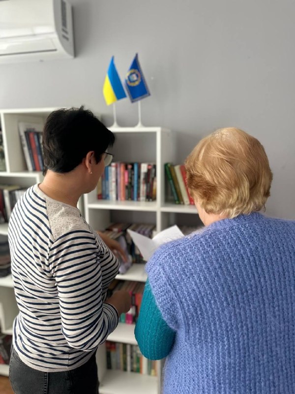 📚«Бібліотека для мене - все!»: відновлення Маріупольської бібліотеки у Дніпрі 📚«Бібліотека для мене - все!»: відновлення Маріупольської бібліотеки у Дніпрі