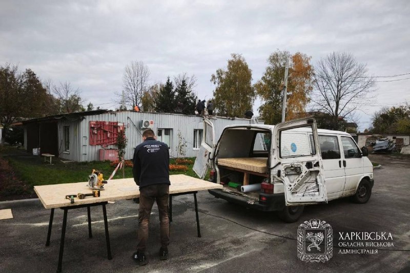 🤝Оперативно допомагаємо жителям Харківщини долати наслідки ворожих обстрілів. 🤝Оперативно допомагаємо жителям Харківщини долати наслідки ворожих обстрілів.