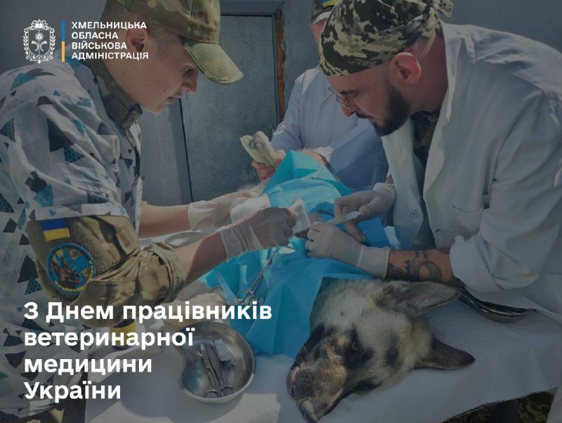 Вітаю всіх фахівців ветеринарної медицини з професійним святом!
Ваша праця є надзвичайно важливою для... Вітаю всіх фахівців ветеринарної медицини з професійним святом!
Ваша праця є надзвичайно важливою для...
