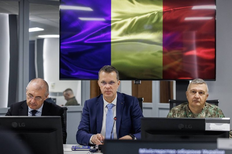 🇺🇦🇷🇴 Був радий зустрітися у Києві з Віцепрем'єр-міністром, Міністром національної оборони Румунії Лівіу-Іонуцом Моштяну. 🇺🇦🇷🇴 Був радий зустрітися у Києві з Віцепрем'єр-міністром, Міністром національної оборони Румунії Лівіу-Іонуцом Моштяну.