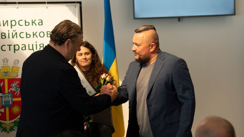 Сьогодні привітали підприємців Житомирщини з професійним святом та презентували важливі державні ініціативи для бізнесу Сьогодні привітали підприємців Житомирщини з професійним святом та презентували важливі державні ініціативи для бізнесу