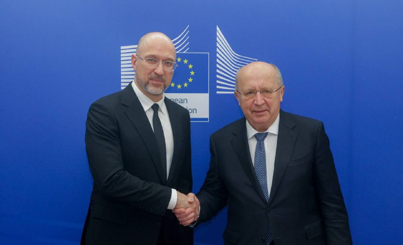 🇺🇦🇪🇺 У Брюсселі відбулася зустріч із Єврокомісаром з питань оборони та космосу Андрюсом Кубілюсом і Єврокомісаркою з питань розширення Мартою Кос. 🇺🇦🇪🇺 У Брюсселі відбулася зустріч із Єврокомісаром з питань оборони та космосу Андрюсом Кубілюсом і Єврокомісаркою з питань розширення Мартою Кос.