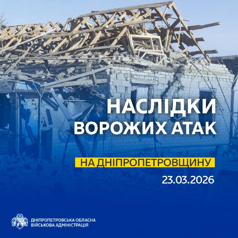 Дніпропетровщина
23 березня
18:30
Восьмеро людей дістали поранень, серед них – дитина Дніпропетровщина
23 березня
18:30
Восьмеро людей дістали поранень, серед них – дитина