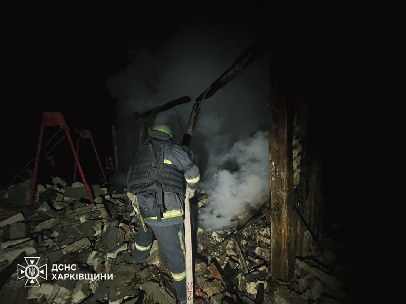 Харківщина: росія атакувала три громади, пошкоджено житло та виникли пожежі Харківщина: росія атакувала три громади, пошкоджено житло та виникли пожежі