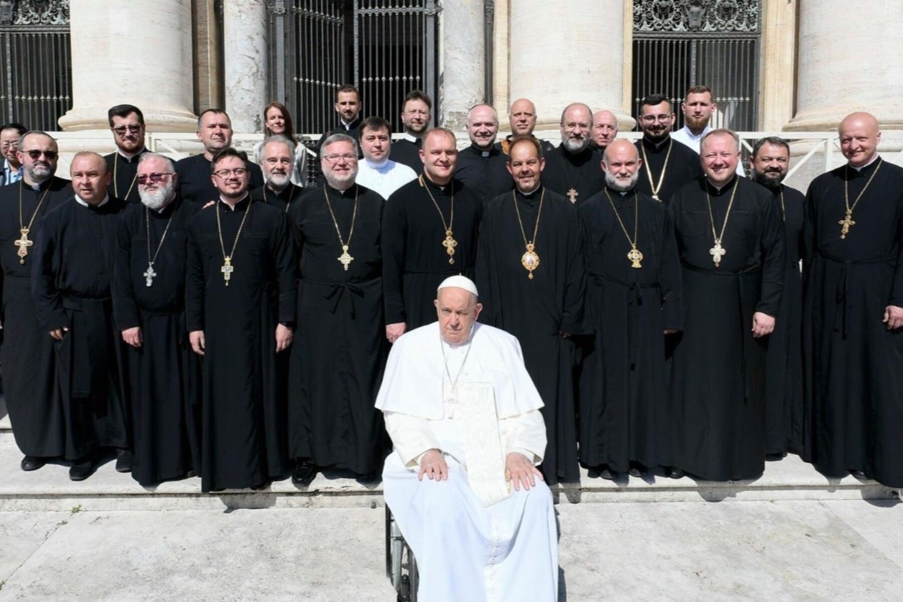 Папа привітався з членами комісії УГКЦ у справах духовенства