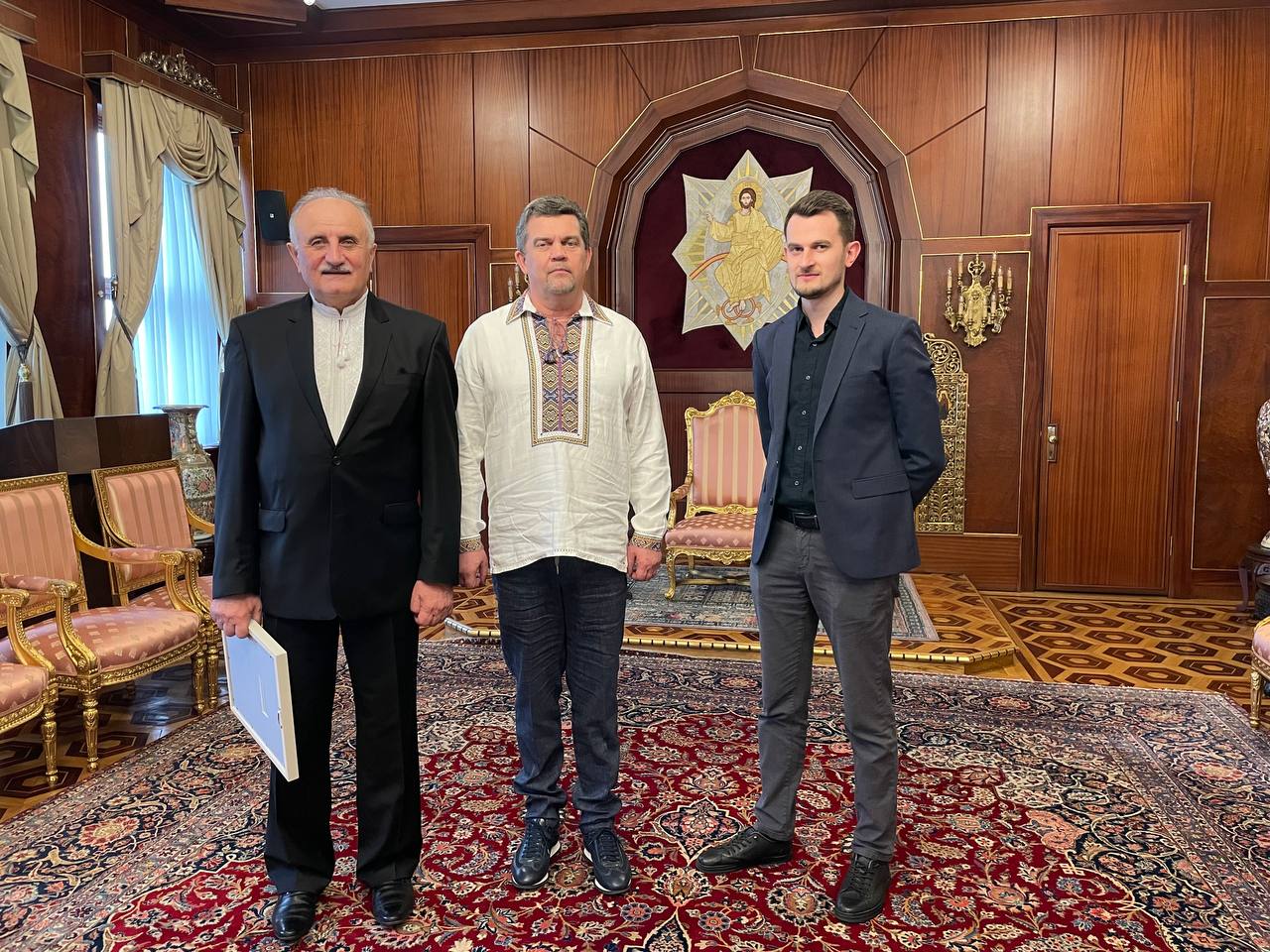 Разом з Україною: Патріарх Варфоломій прийняв у своїй резиденції делегацію з УКУ